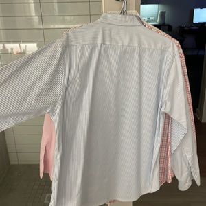 Long sleeve blue stripes